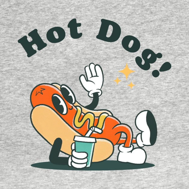 Hot Dog by Crossbar Apparel